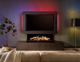 Kalfire E-55": Media Wall & LED-Beleuchtung